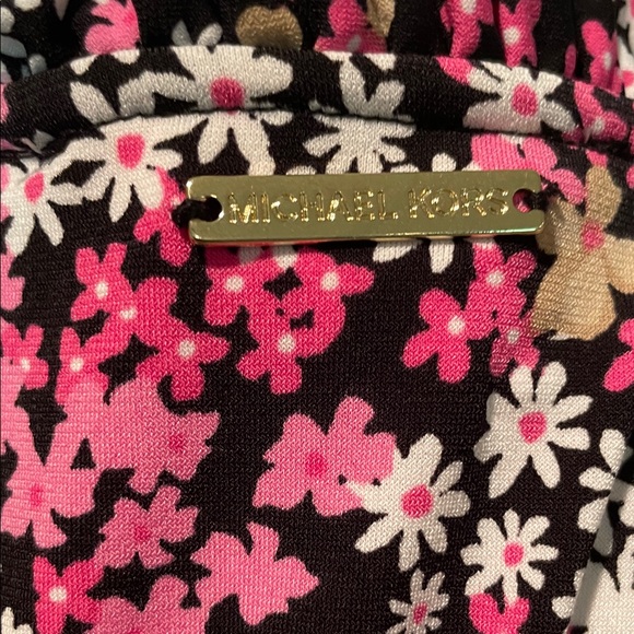 Michael Kors Sleeveless Dress - Pink and Black - Picture 5 of 8